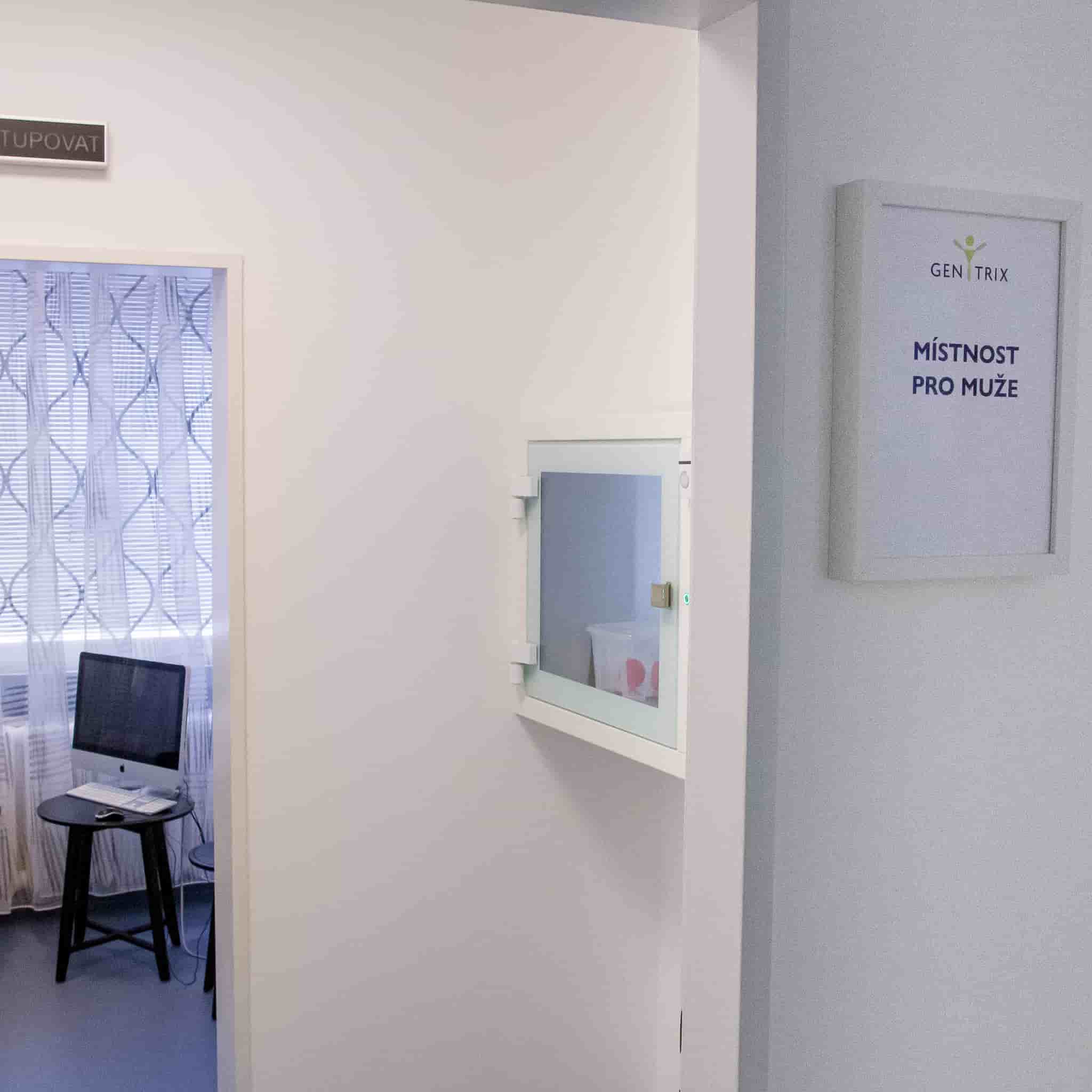 IVF - místnost pro muže