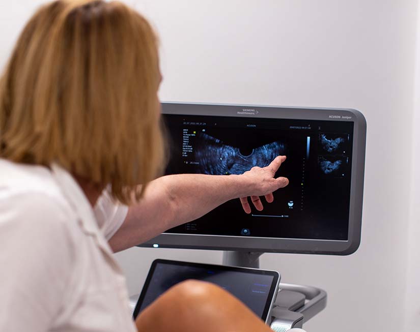 ultrazvukové vyšetření, klinika reprodukční medicíny